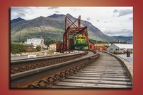 obraz na stenu lokomotiva VK 1