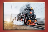 obraz na stenu lokomotiva VK 1