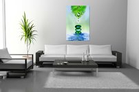 obraz na stenu kvapky vody - 2